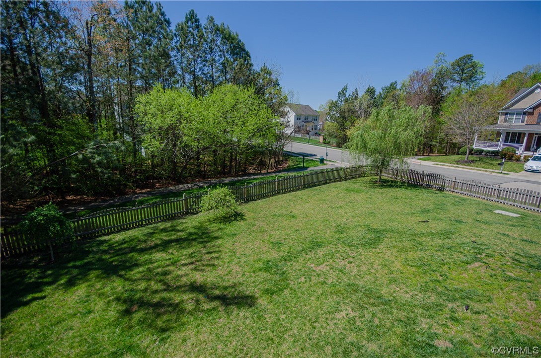 14385 Forest Row Trail Midlothian, VA 23112 - Photo 33 of 37 Generously sized rear yard! Perfect to host guests