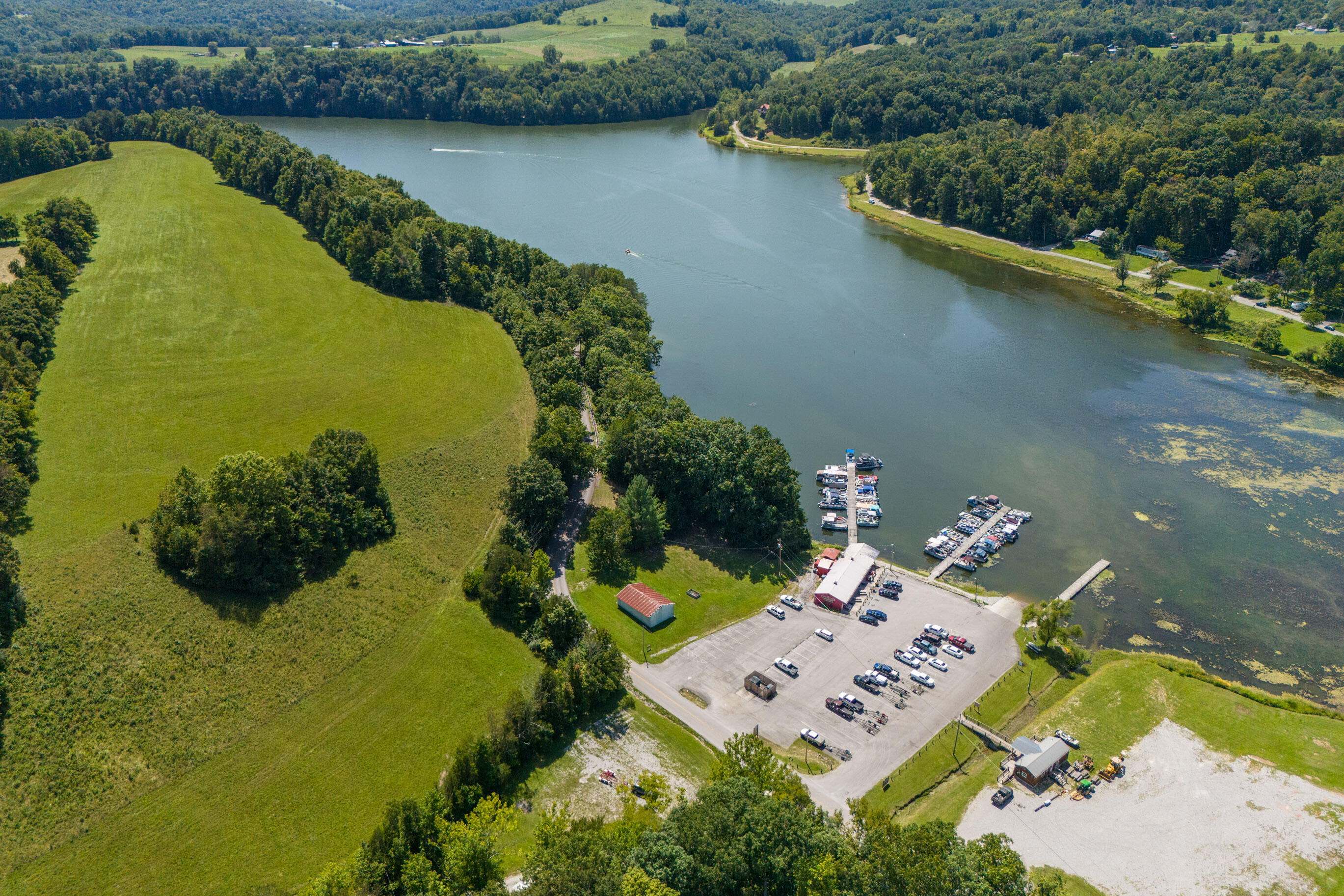 1329 Barnett Road Brodhead, KY 40409 - Photo 44 of 58 20240822-1329-Barnett-Rd-drone-tem-010_w