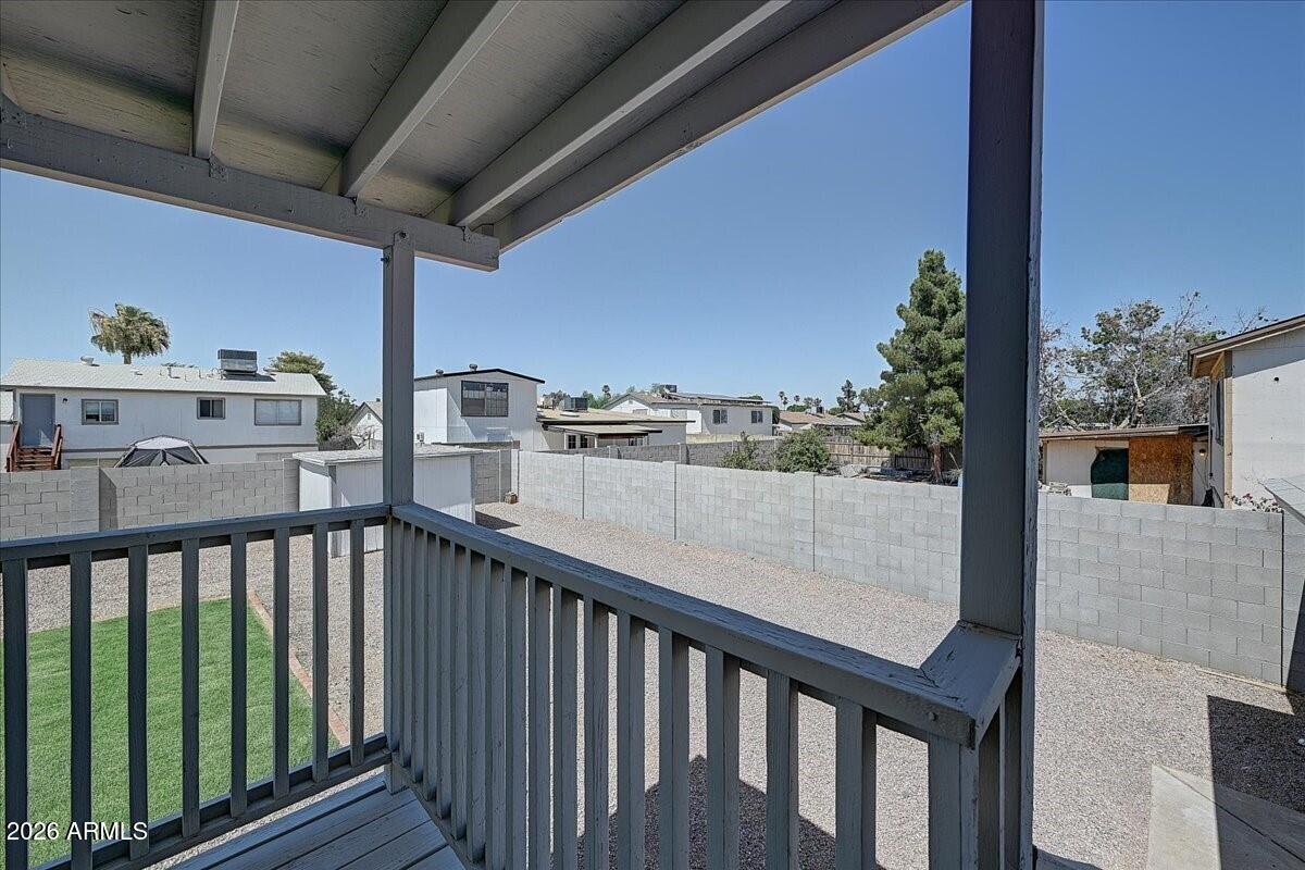 3808 West Bloomfield Road Phoenix, AZ 85029 - Photo 33 of 34 Deck View