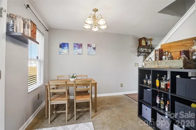 a bathroom with a sink vanity and a mirror