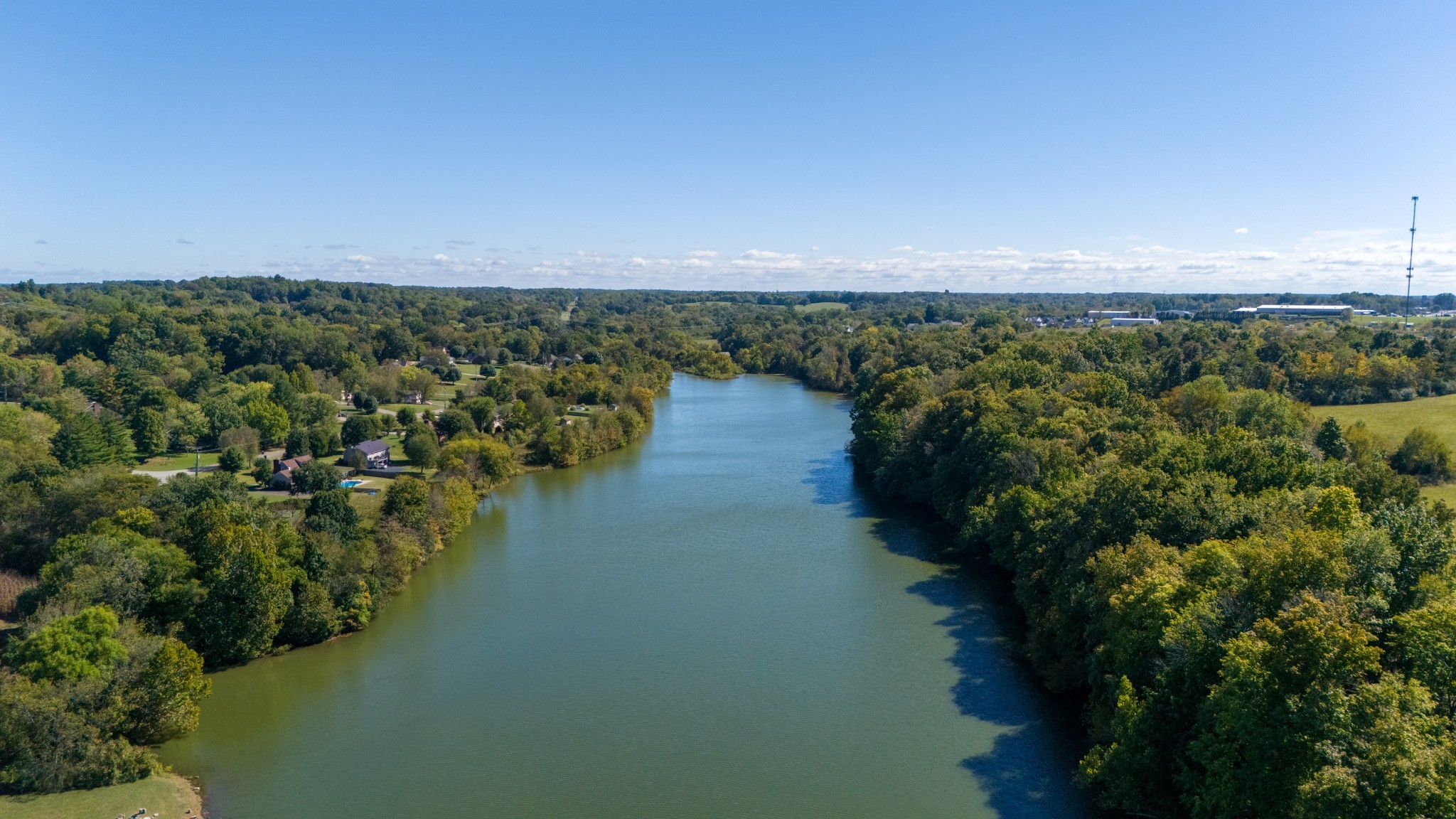 793 Spring Circle Springfield, TN 37172 - Photo 83 of 83 a view of a lake with houses in all around