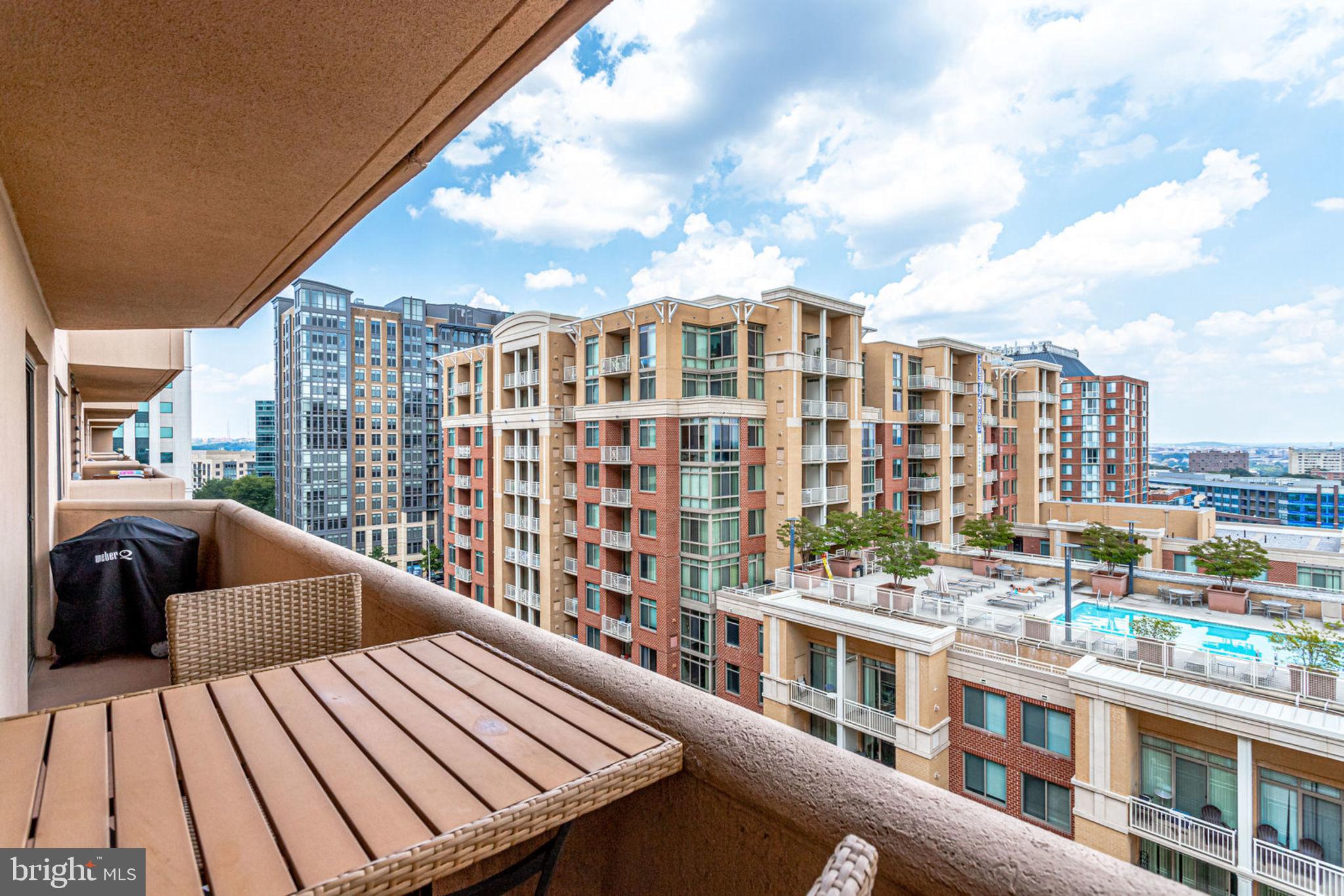 1301 North Courthouse Road, Unit 1506 Arlington, VA 22201 - Photo 2 of 46 Incredible view from condo's private balcony.