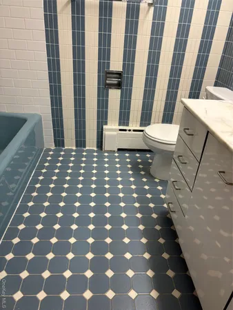 a bathroom with a sink and a toilet