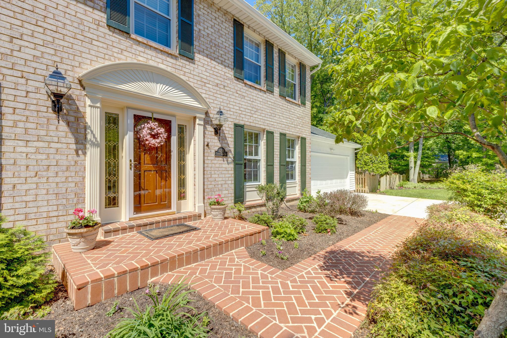 8238 Crown Court Road Alexandria, VA 22308 - Photo 2 of 57 Stunning new pavers on walkway
