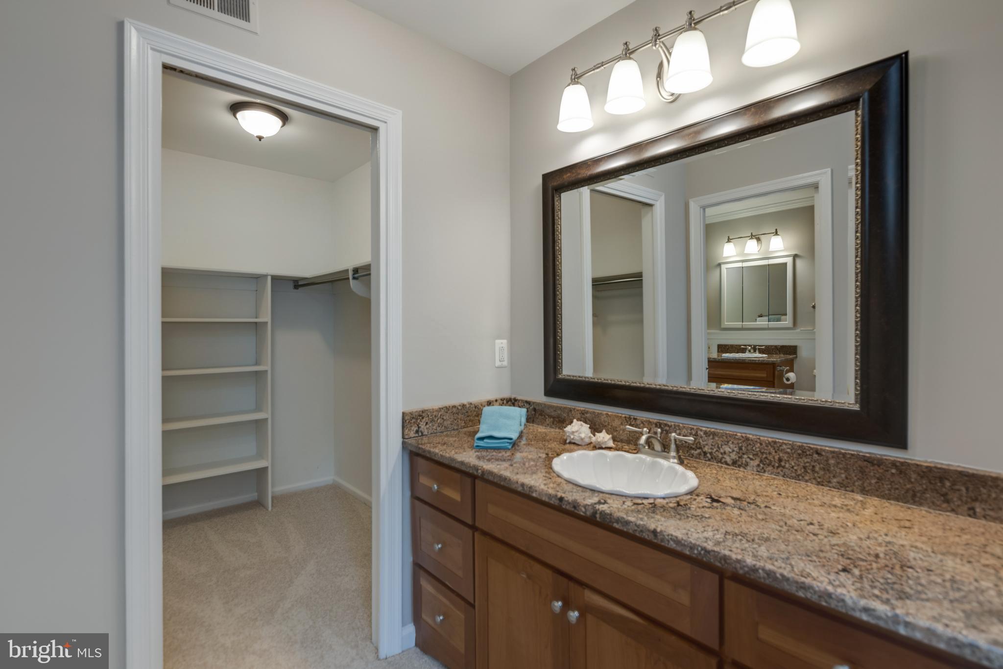 8238 Crown Court Road Alexandria, VA 22308 - Photo 31 of 57 Double vanity and walk in closet in master