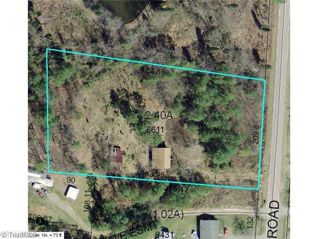 3124 New Cut Road Lexington, NC 27292 - Photo 1 of 9 Aerial View. Aerial view of property per Davidson County GIS.