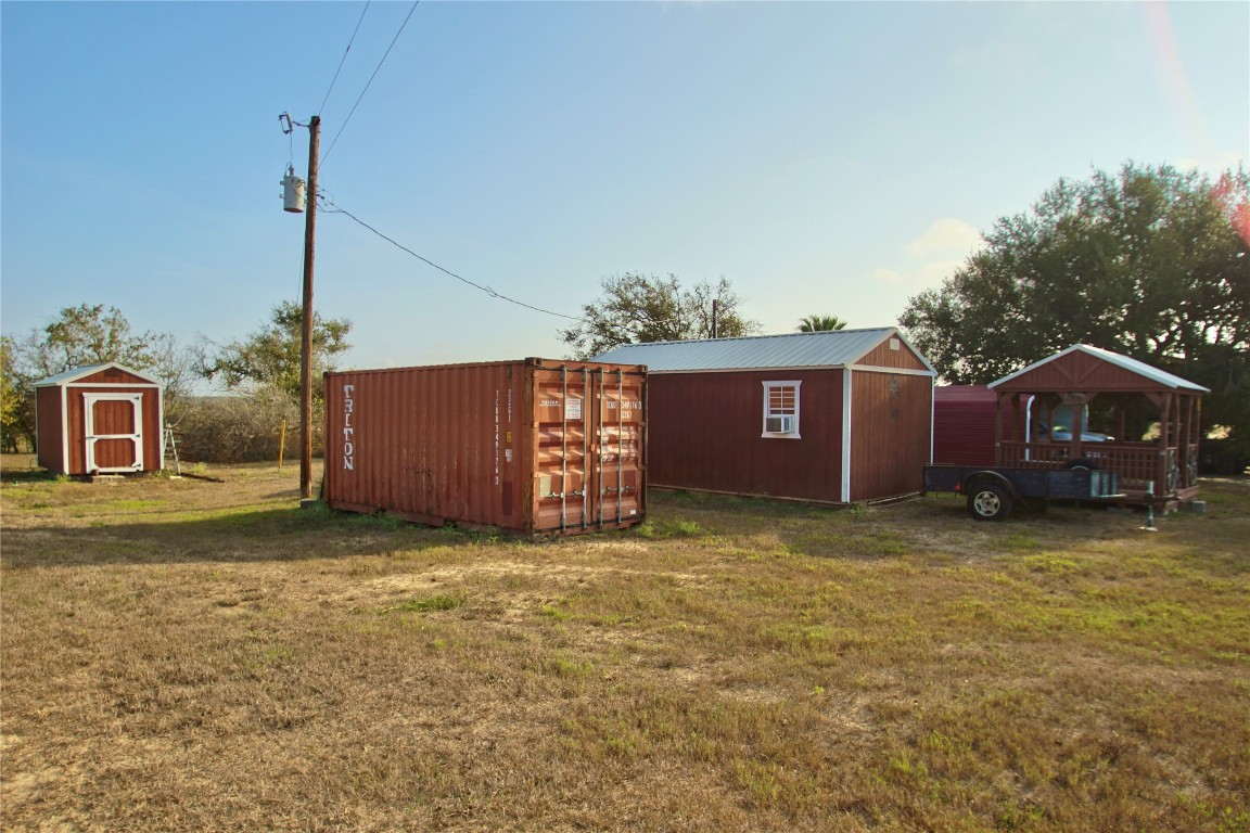 1891 Dworaczyk Road Yorktown, TX 78164 - Photo 11 of 48 a house view with a outdoor space
