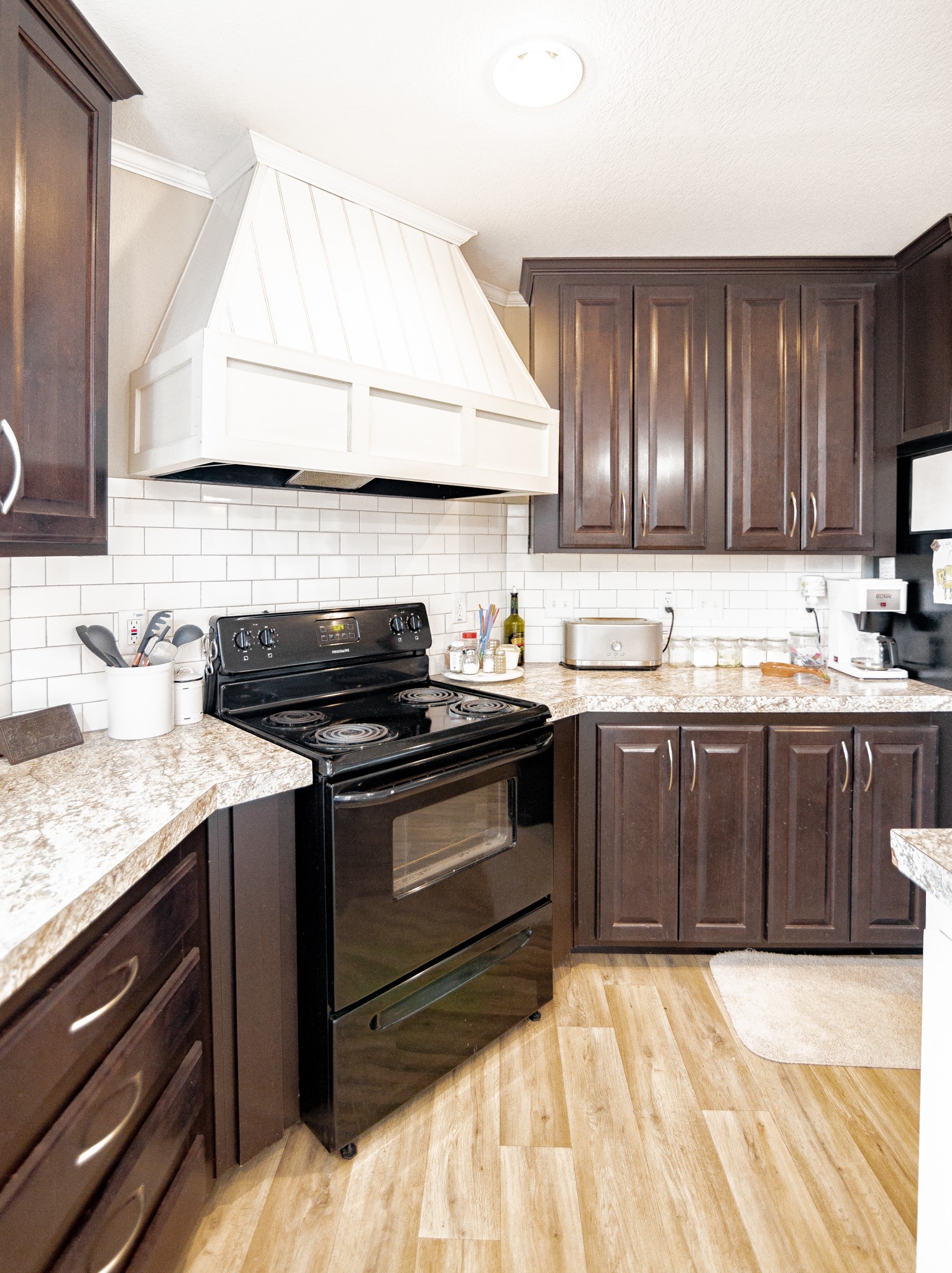 1891 Dworaczyk Road Yorktown, TX 78164 - Photo 29 of 48 a kitchen with a sink and a stove