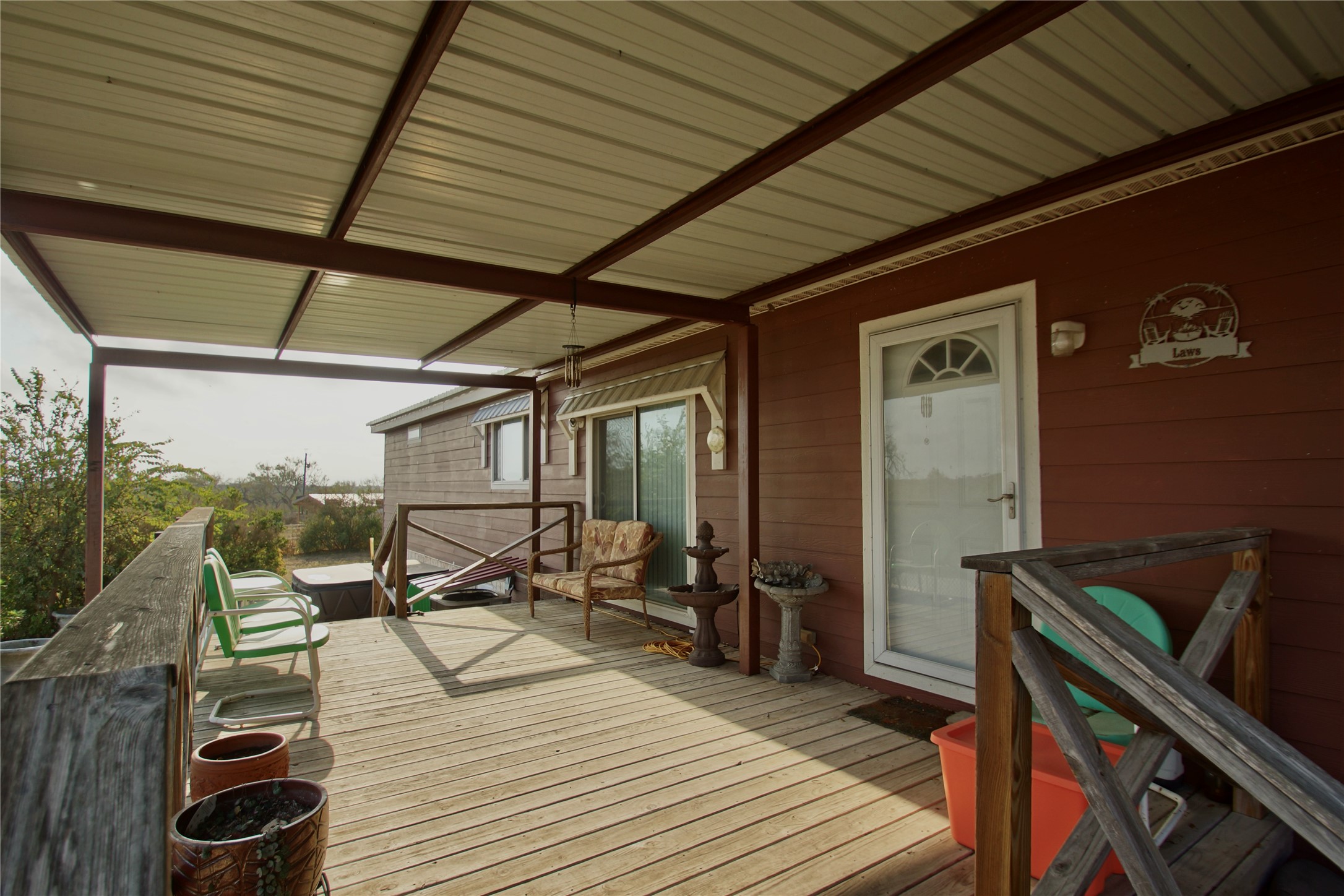 1891 Dworaczyk Road Yorktown, TX 78164 - Photo 5 of 48 a sitting area with furniture on wooden floor