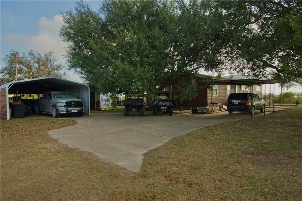 a car parked in front of house