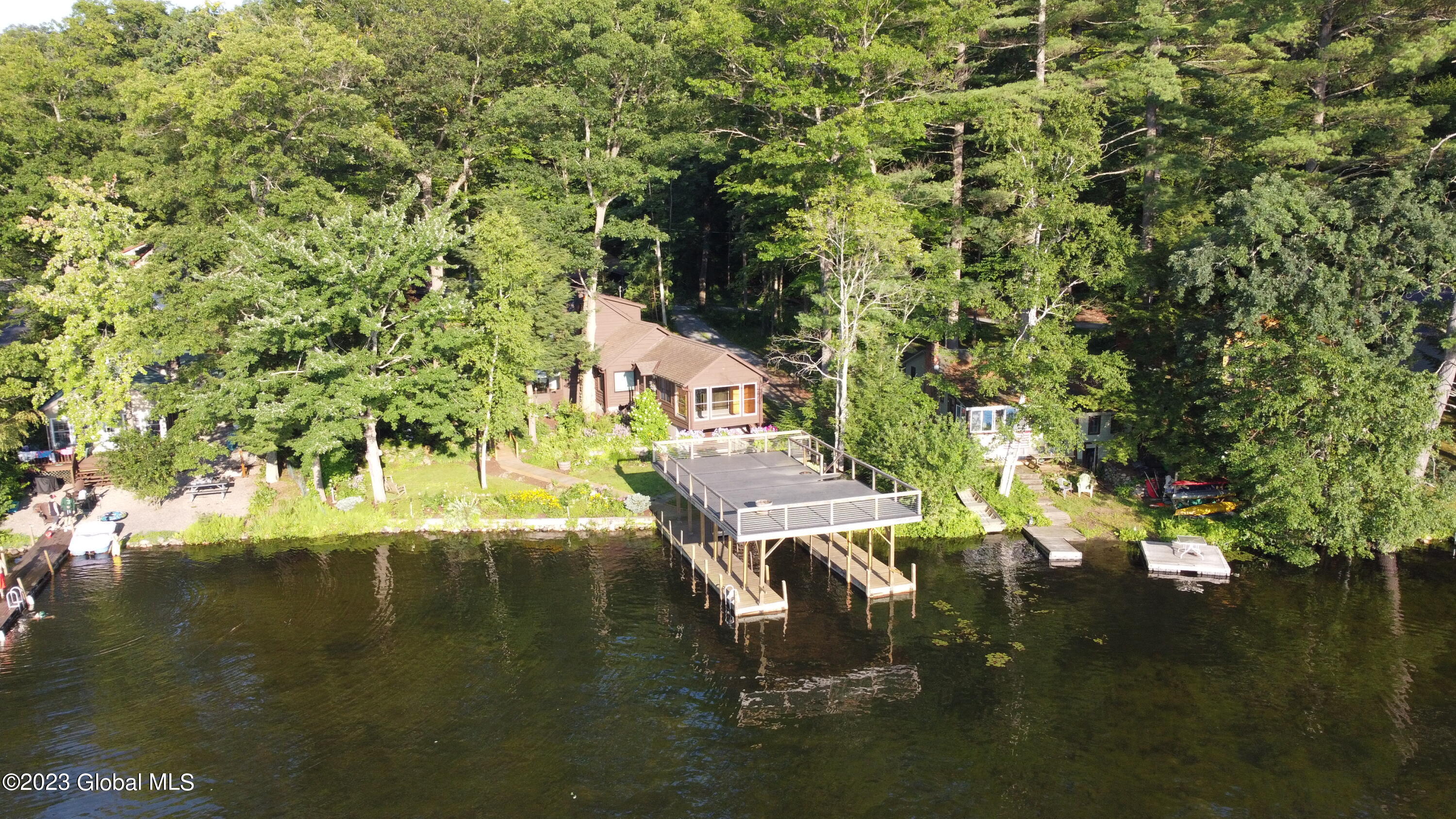 Lake side of the House