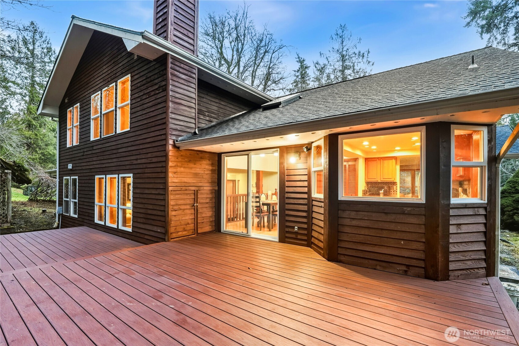 15121 Cedar Grove Road Northeast Poulsbo, WA 98370 - Photo 33 of 40 a view of outdoor space and deck