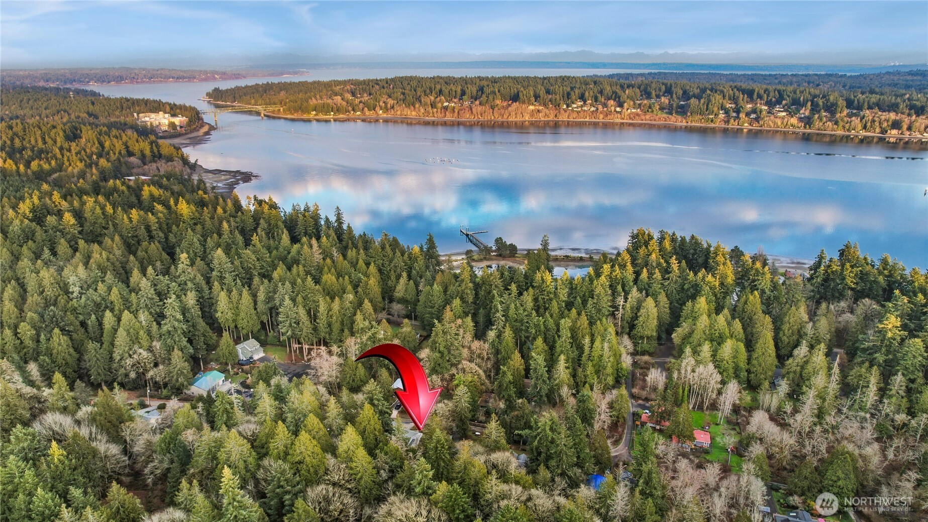 15121 Cedar Grove Road Northeast Poulsbo, WA 98370 - Photo 37 of 40 a view of a city