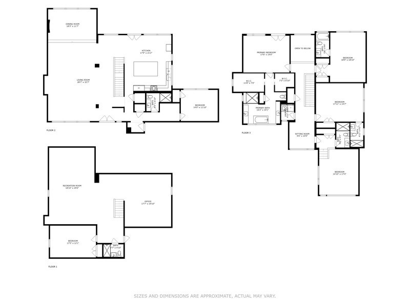 1341 Pfingsten Road Northbrook, IL 60062 - Photo 55 of 58 a picture of floor plan