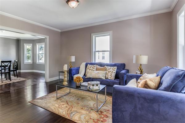 57 Creeley Road Belmont, MA 02478 - Photo 4 of 13 a living room with furniture and a window
