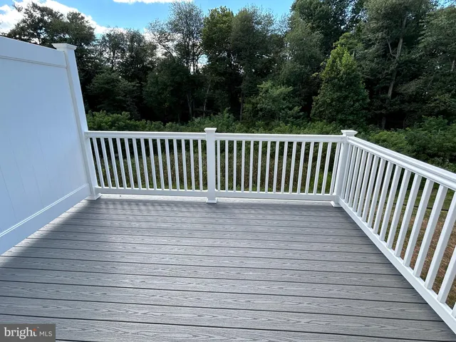 a view of a house with white door