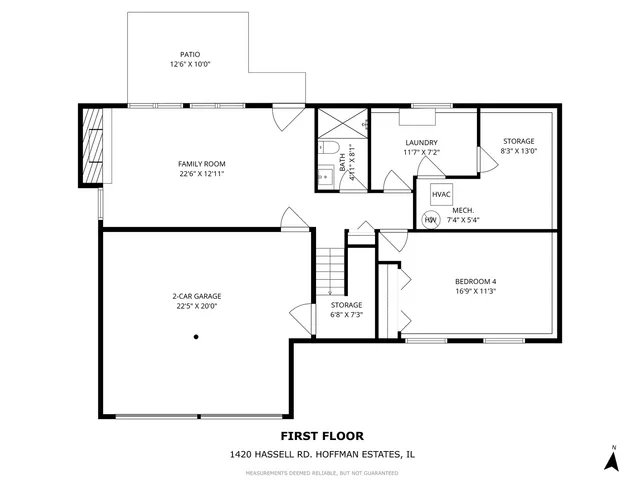 $584,000 | 1420 Hassell Road, Hoffman Estates, IL 60169