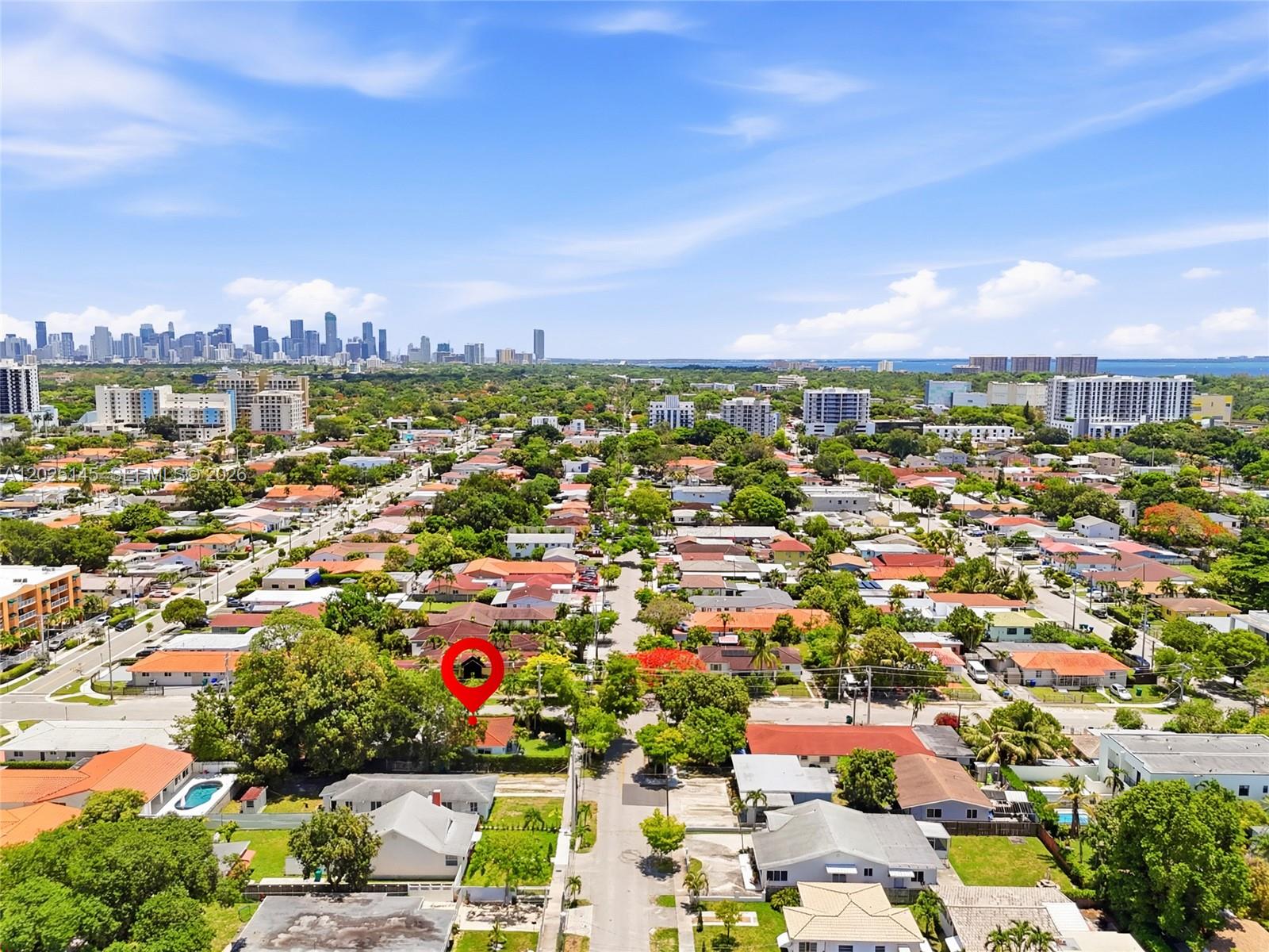 3101 Southwest 25th Terrace Miami, FL 33133 - Photo 28 of 31 an aerial view of a city