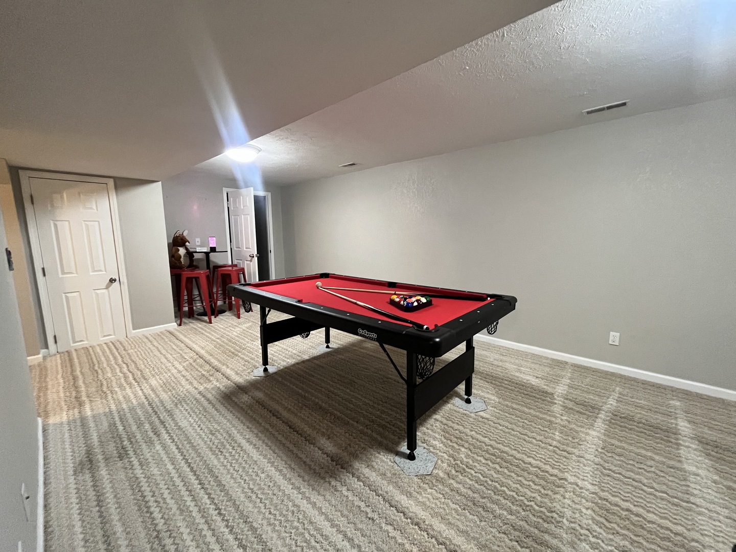 5488 Tick Ridge Road Grand Chain, IL 62941 - Photo 45 of 47 a room with wooden floor and furniture