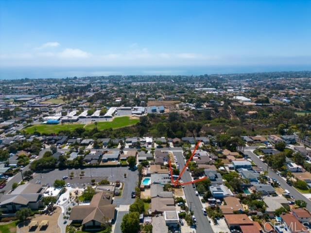 1027 San Abella Drive Encinitas, CA 92024 - Photo 20 of 27 an aerial view of a city with lots of residential buildings