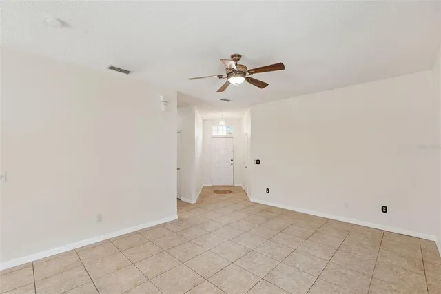 a view of empty room