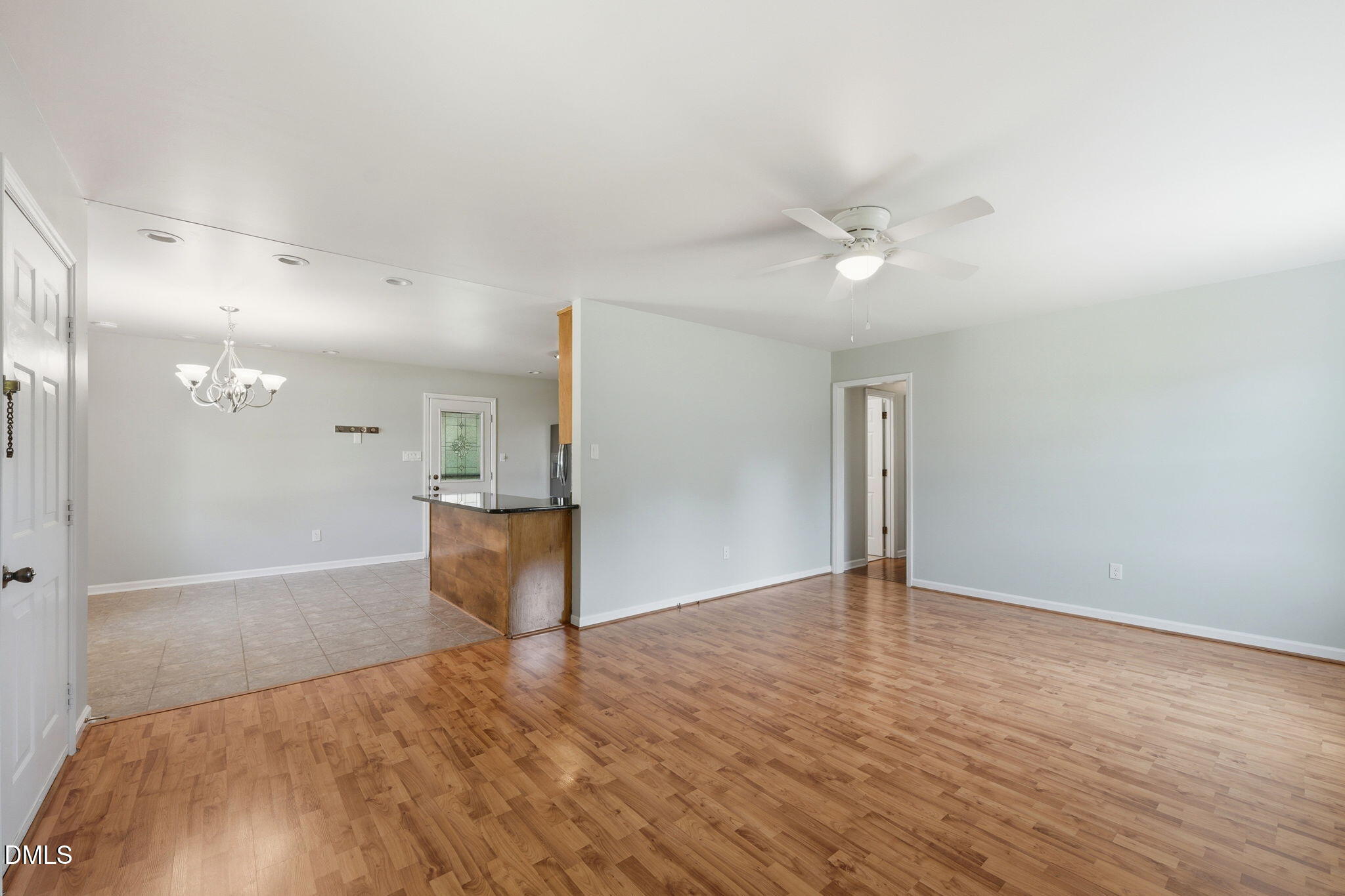 812 East Stagecoach Road Mebane, NC 27302 - Photo 4 of 25 wooden floor in an empty room with a window