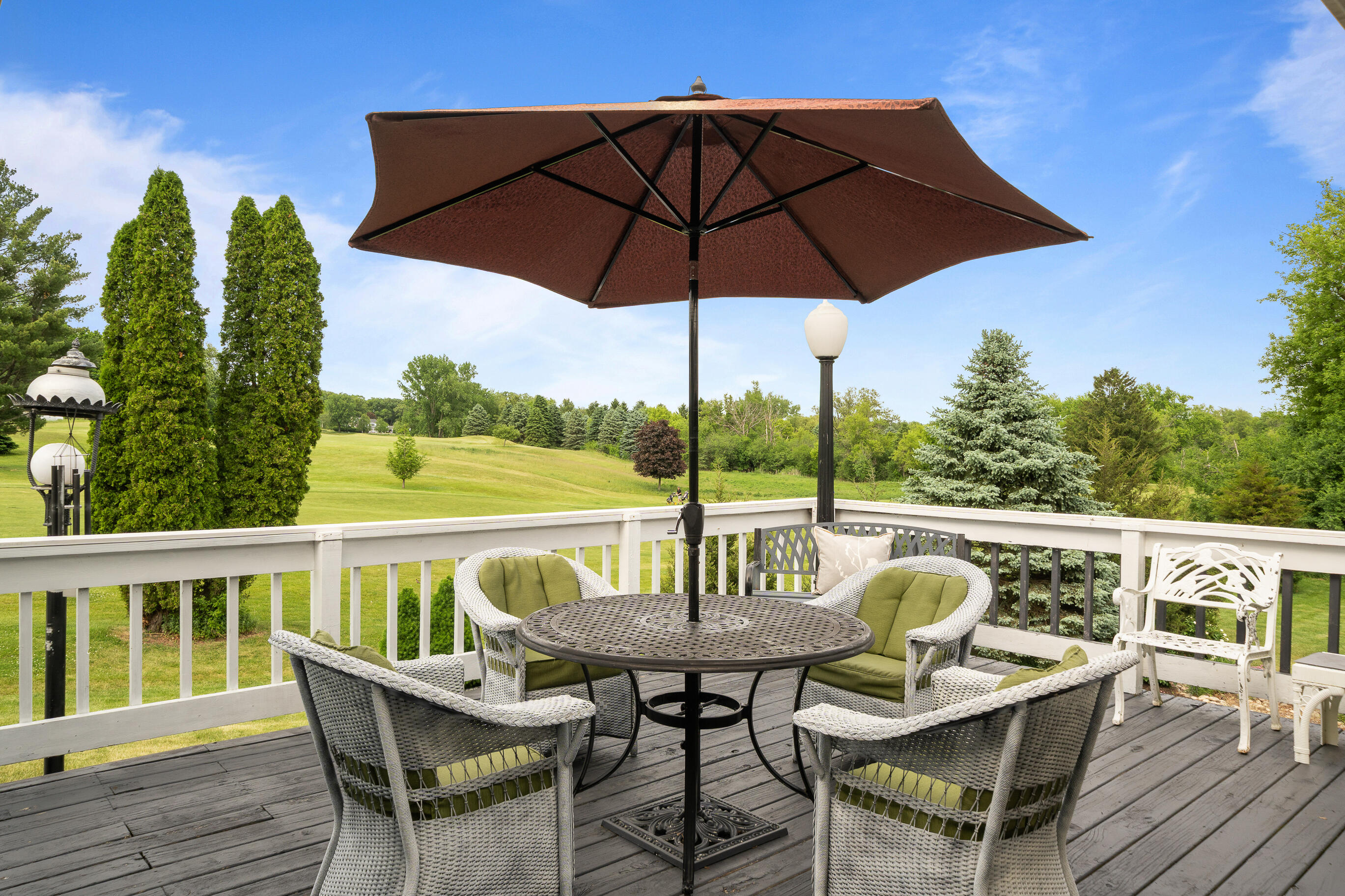 262 Castle Terrace Avenue Fontana, WI 53125 - Photo 12 of 38 Deck Views Golf