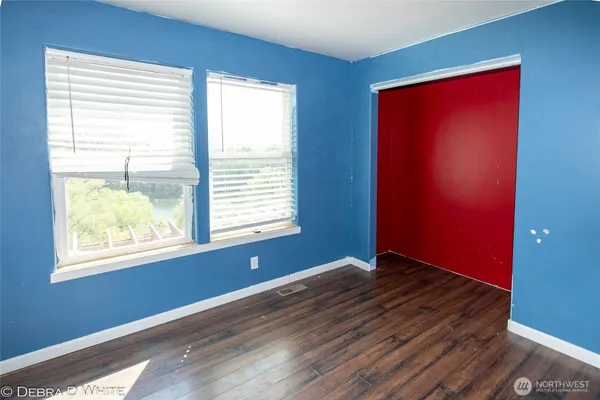 a view of an empty room with window