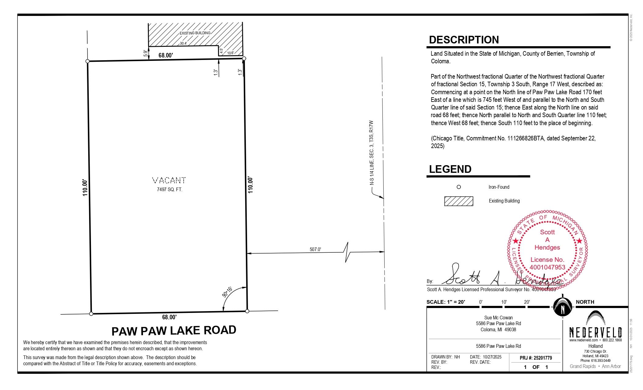5586 Paw Paw Lake Road Coloma, MI 49038 - Photo 2 of 18 25201779-sketch_page-0001