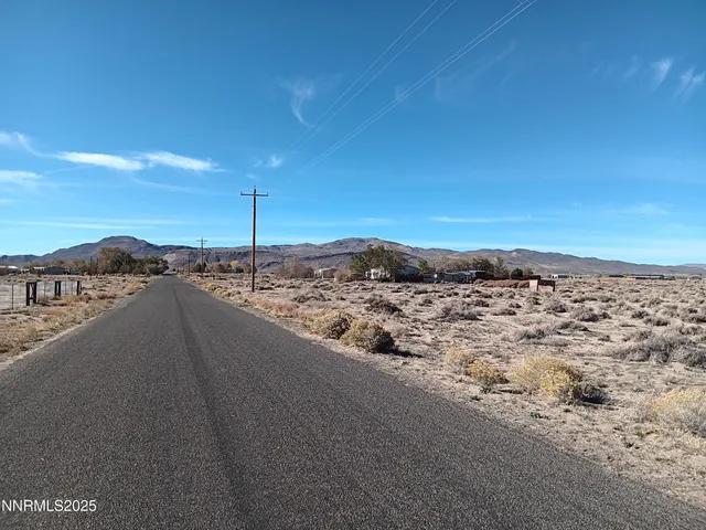 a view of a road with view of city