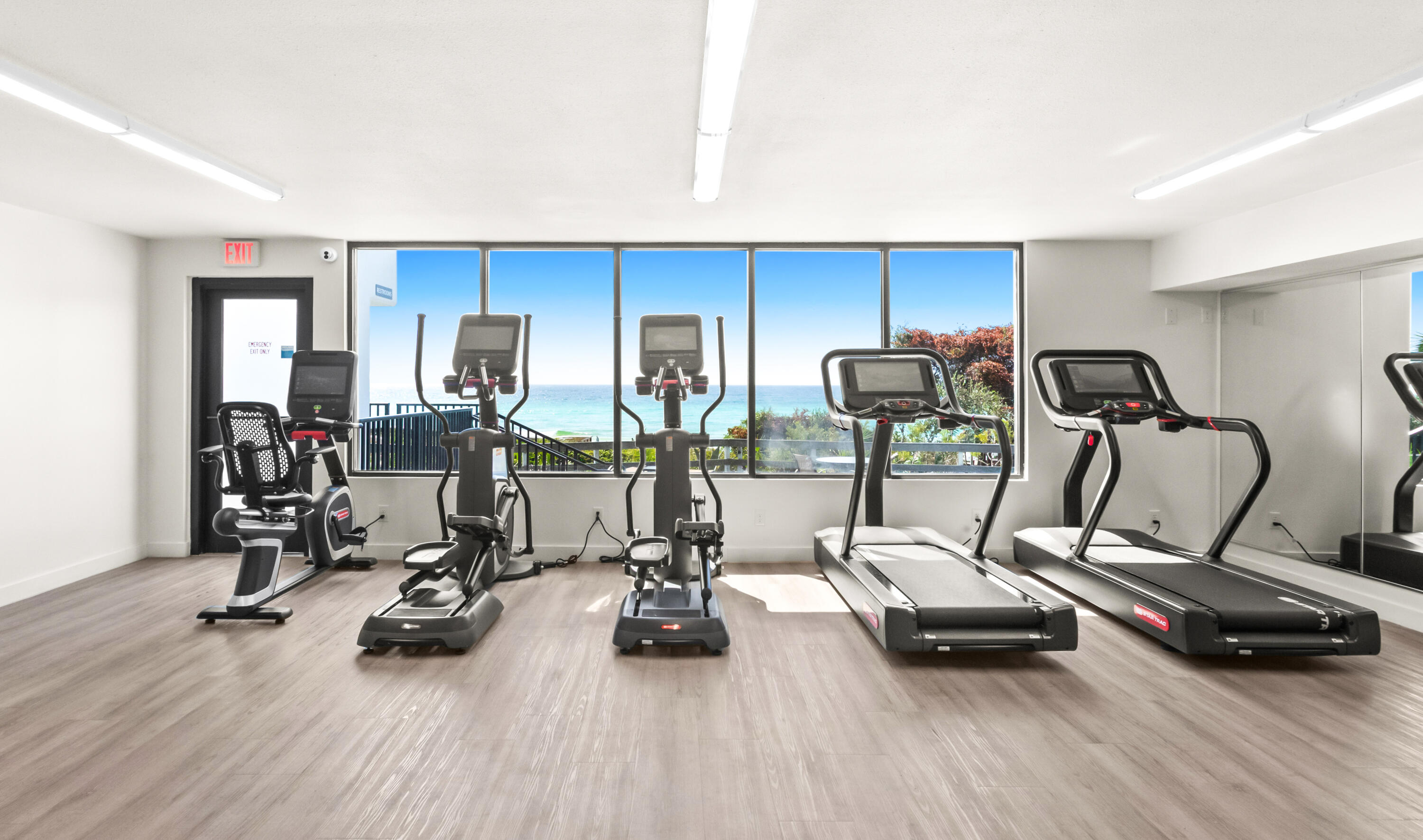 4100 East County Highway 30A, Unit 1604 Santa Rosa Beach, FL 32459 - Photo 29 of 43 a view of a room with gym equipment