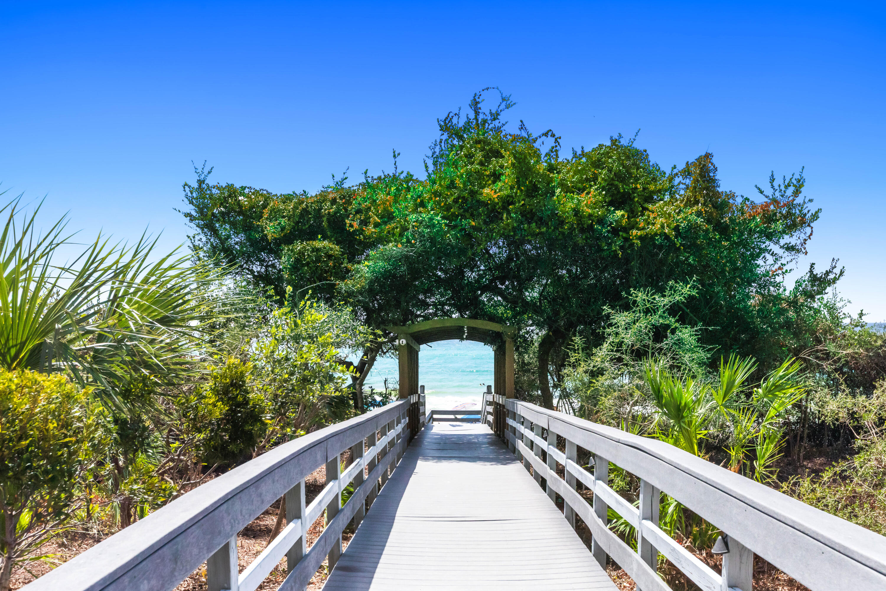 4100 East County Highway 30A, Unit 1604 Santa Rosa Beach, FL 32459 - Photo 31 of 43 a view of a balcony with trees