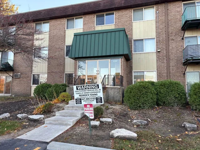$1,250 | 230 Springhill Drive, Unit 107, Roselle, IL 60172
