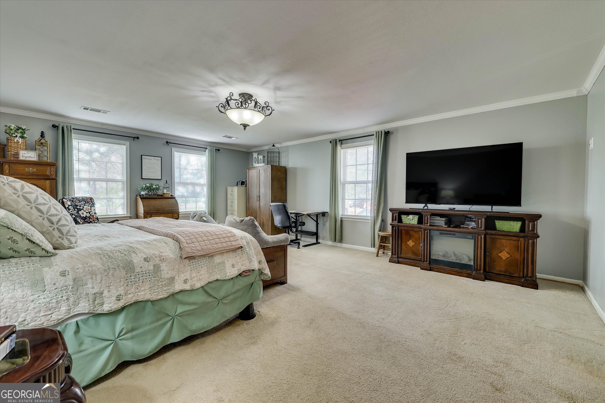 4327 Iron Hill Road Dearing, GA 30808 - Photo 19 of 60 Primary suite has its own HVAC and water heater! All new ducts in 2024