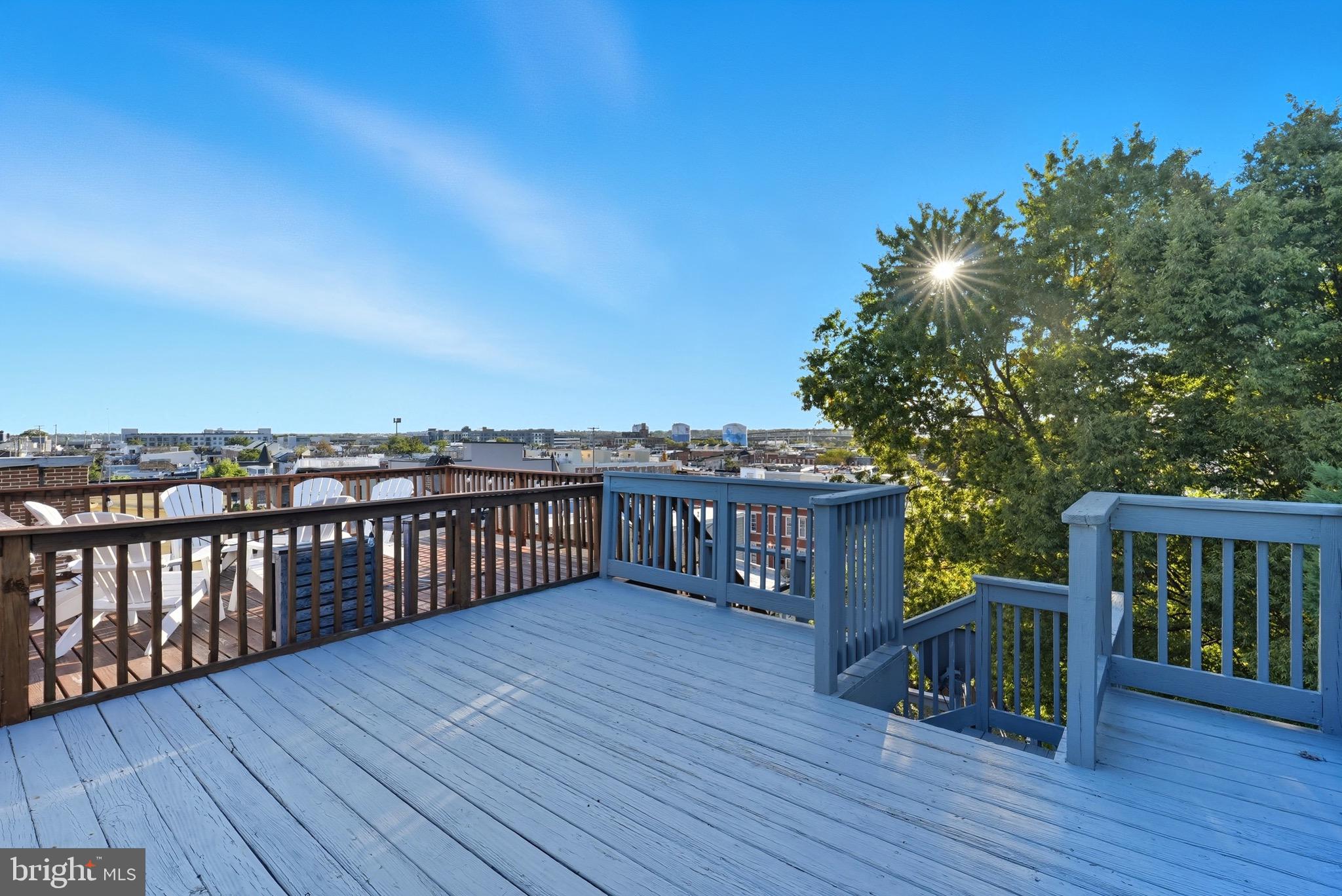 1412 Light Street, Unit 3 Baltimore, MD 21230 - Photo 19 of 23 a view of a roof deck