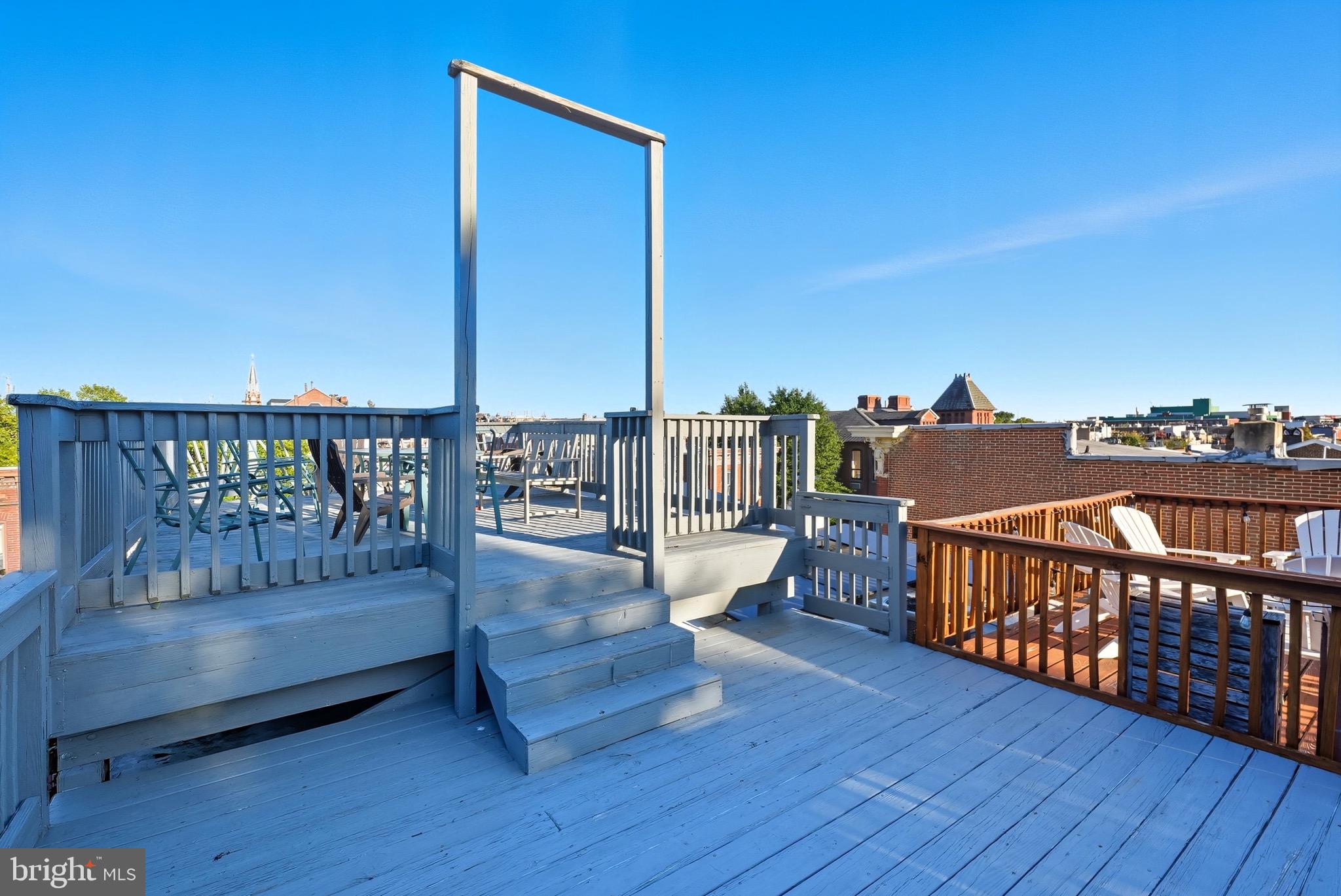 1412 Light Street, Unit 3 Baltimore, MD 21230 - Photo 23 of 23 a view of living room and balcony