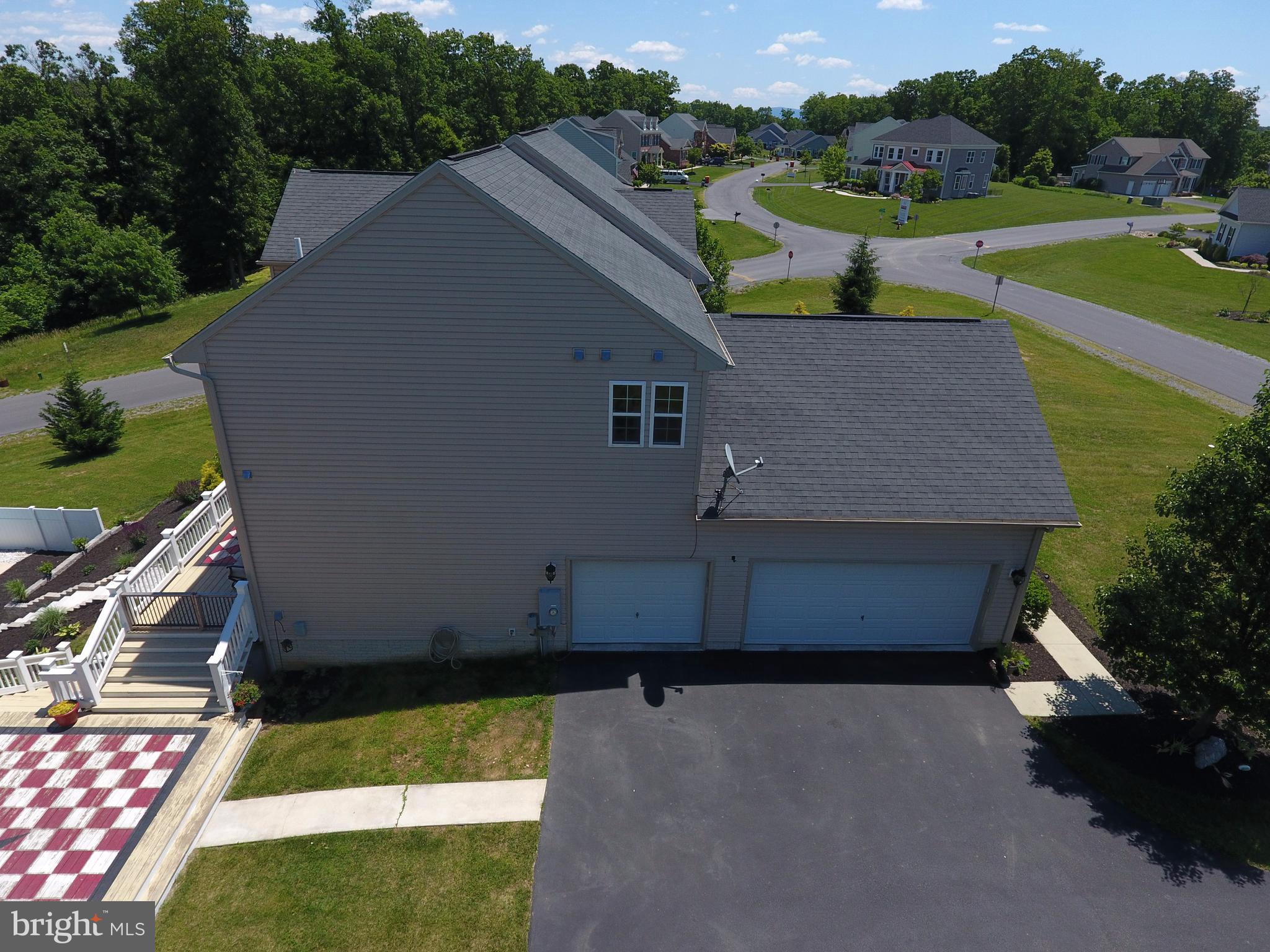 283 Rippling Waters Way Falling Waters, WV 25419 - Photo 4 of 30 an aerial view of residential house with outdoor space