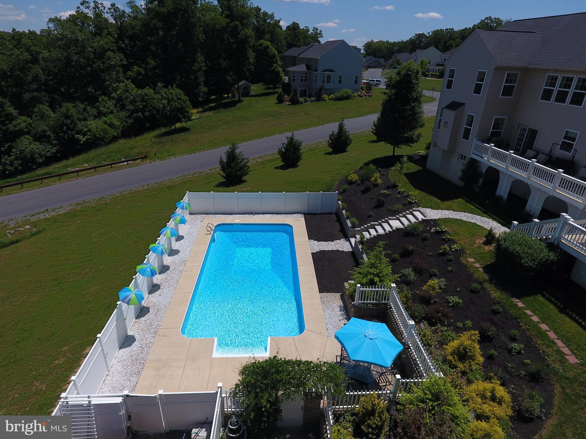 283 Rippling Waters Way Falling Waters, WV 25419 - Photo 6 of 30 an aerial view of a house having outdoor space