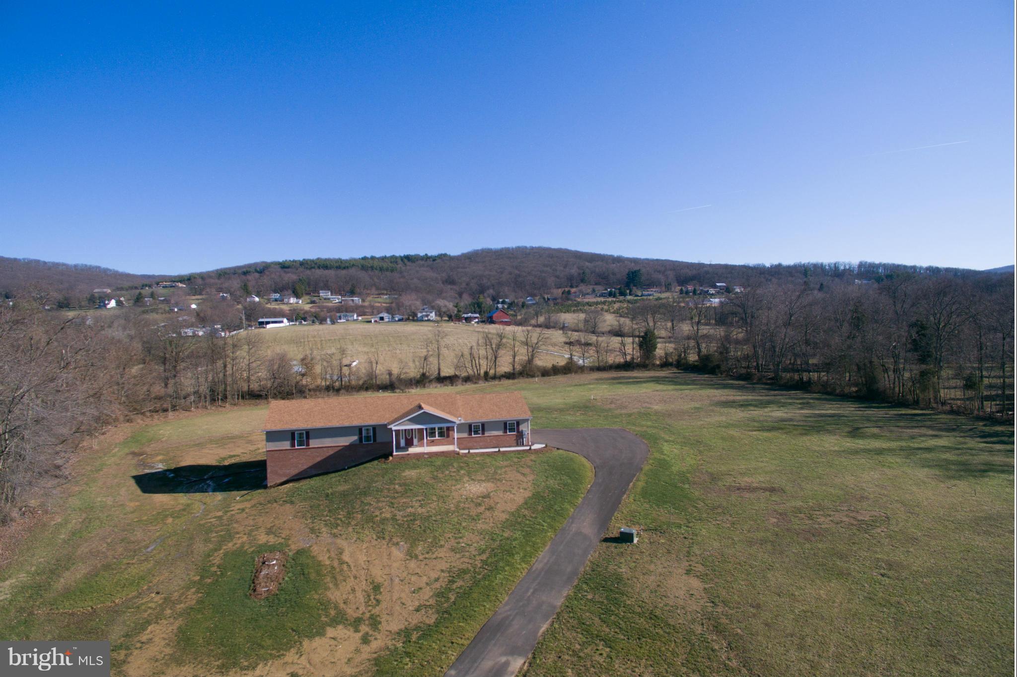 6243 Appletown Road Boonsboro, MD 21713 - Photo 27 of 30 Aerial View of Home/Land