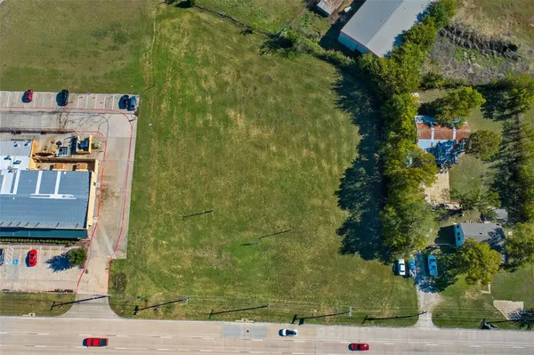 a aerial view of a house
