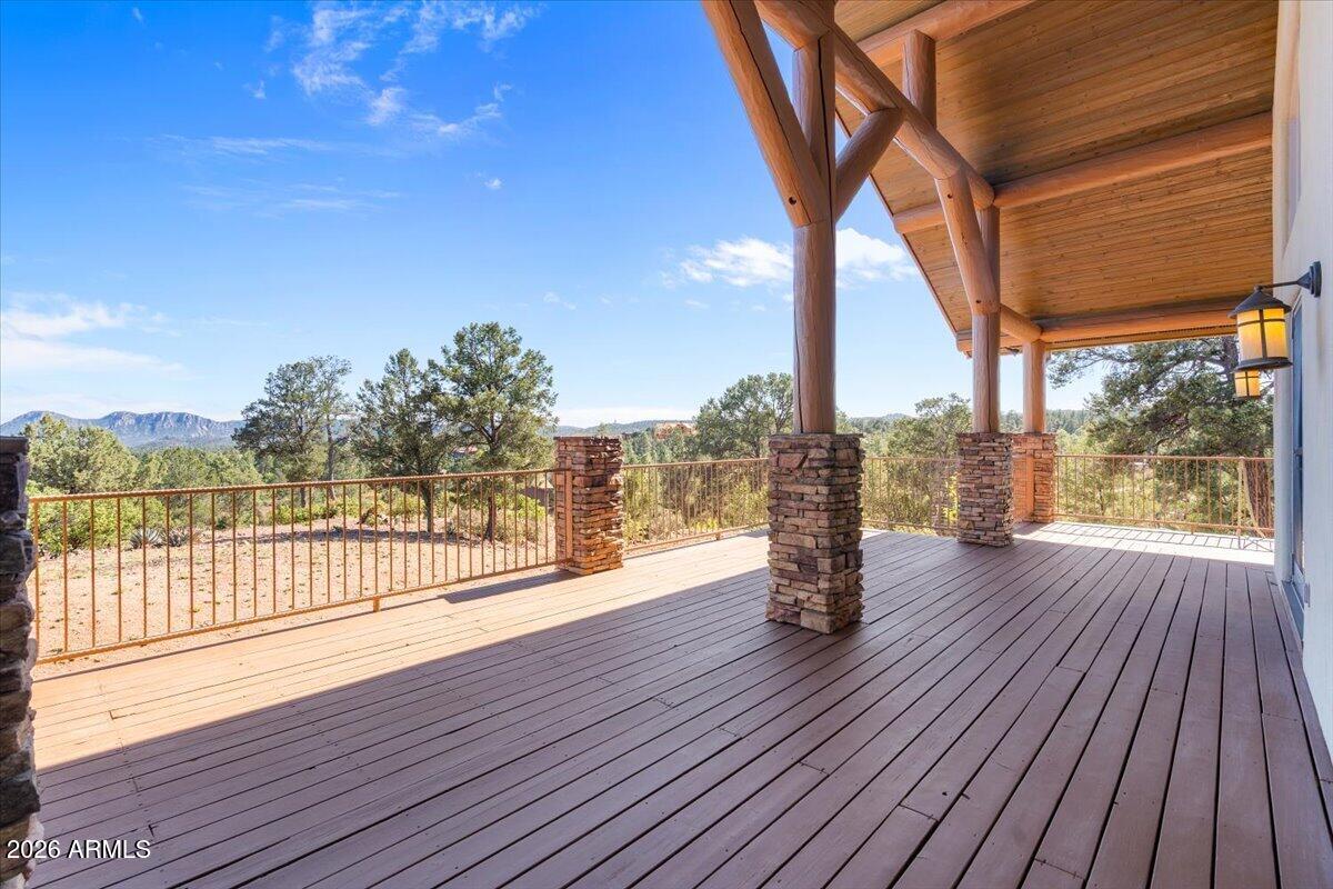 1904 Underwood Court Payson, AZ 85541 - Photo 87 of 92 Wraparound Cedar Deck