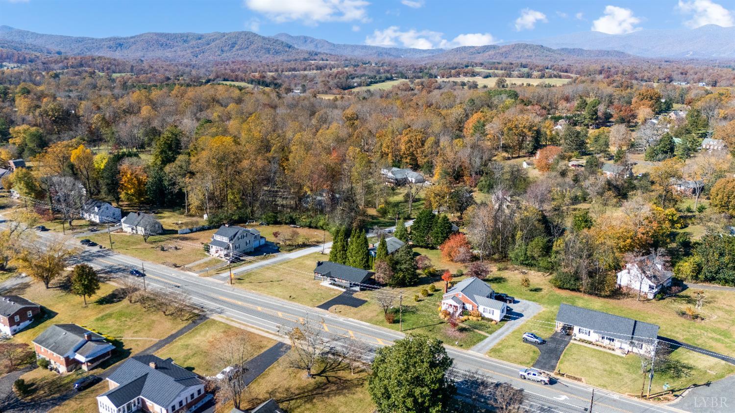333 North Main Street Amherst, VA 24521 - Photo 48 of 56 a view of a house with a swimming pool