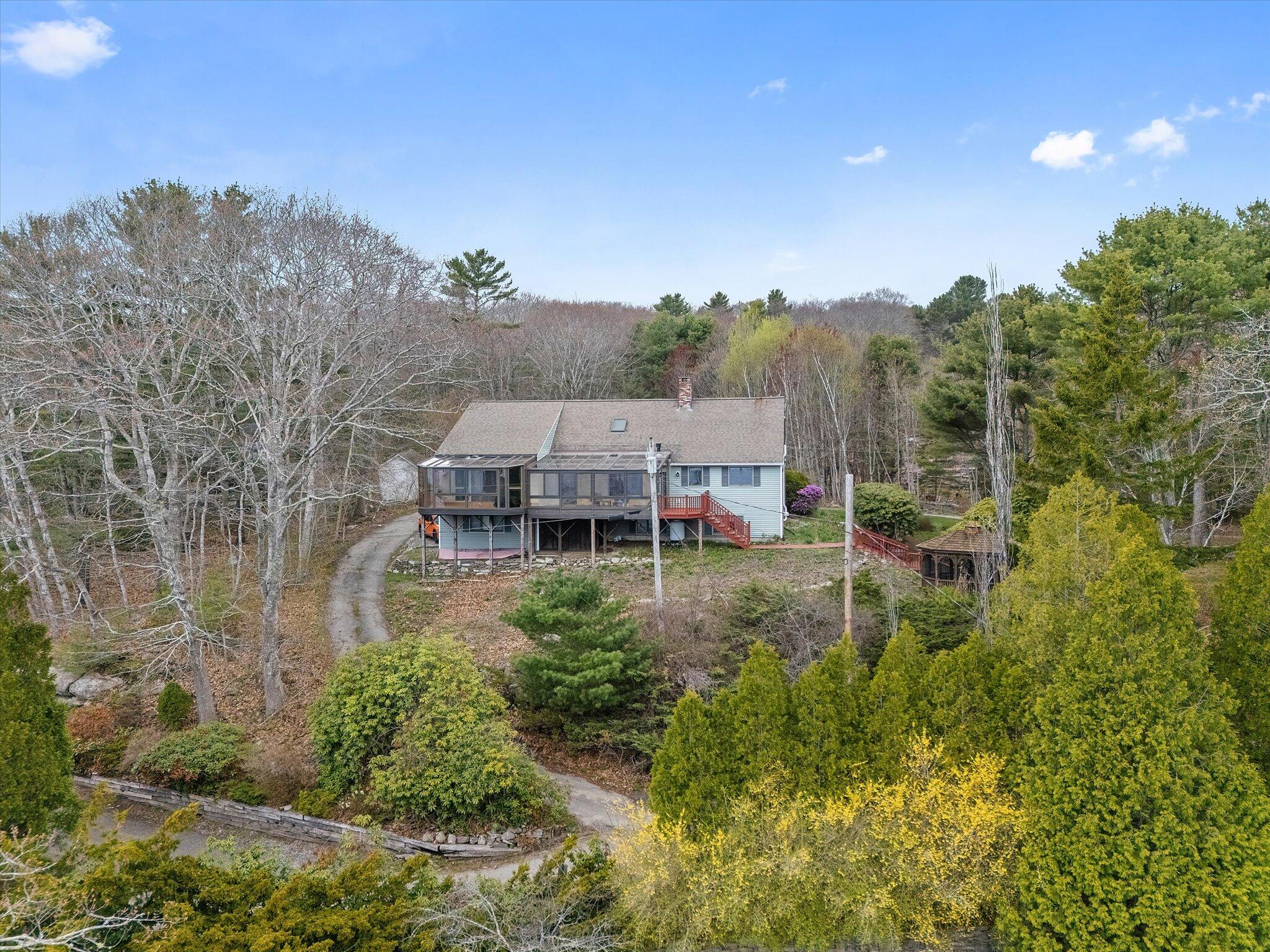 31 Hidden Lane Bremen, ME 04551 - Photo 2 of 54 0_aerial_back