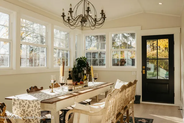 a view of a pathway of a park