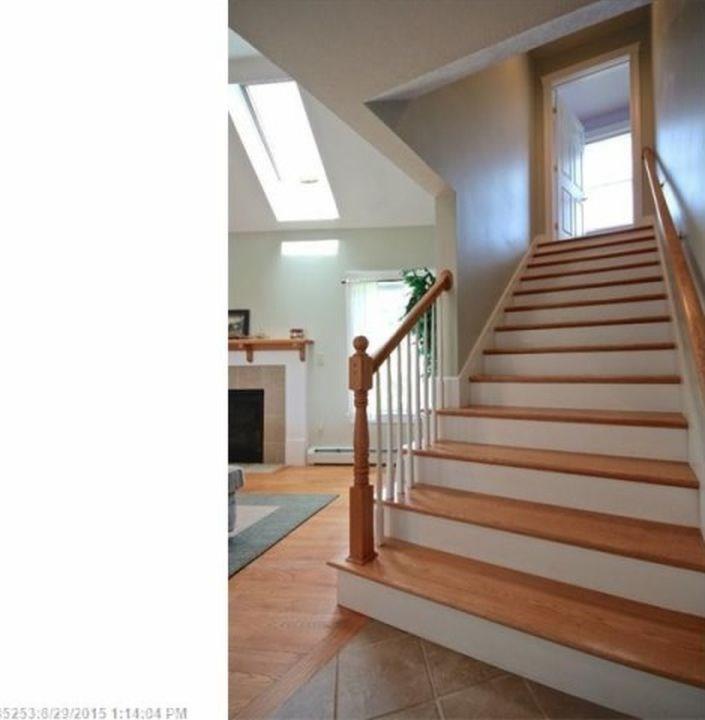 62 Mouse Lane Alfred, ME 04002 - Photo 17 of 34 Beautiful staircase ascending to the...