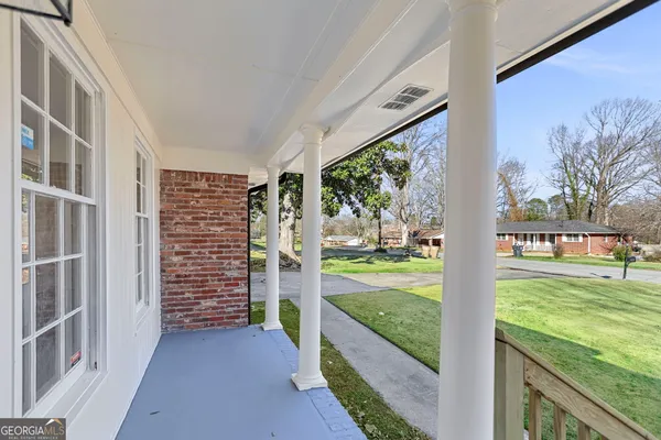 a view of outdoor space and yard