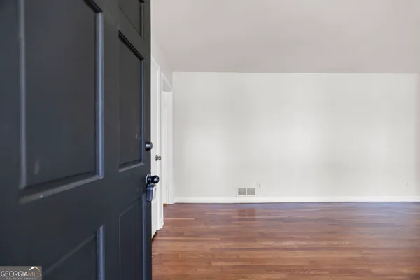 a view of wooden floor