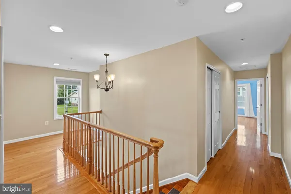 a view of a patio with table and chairs potted plants and large tree