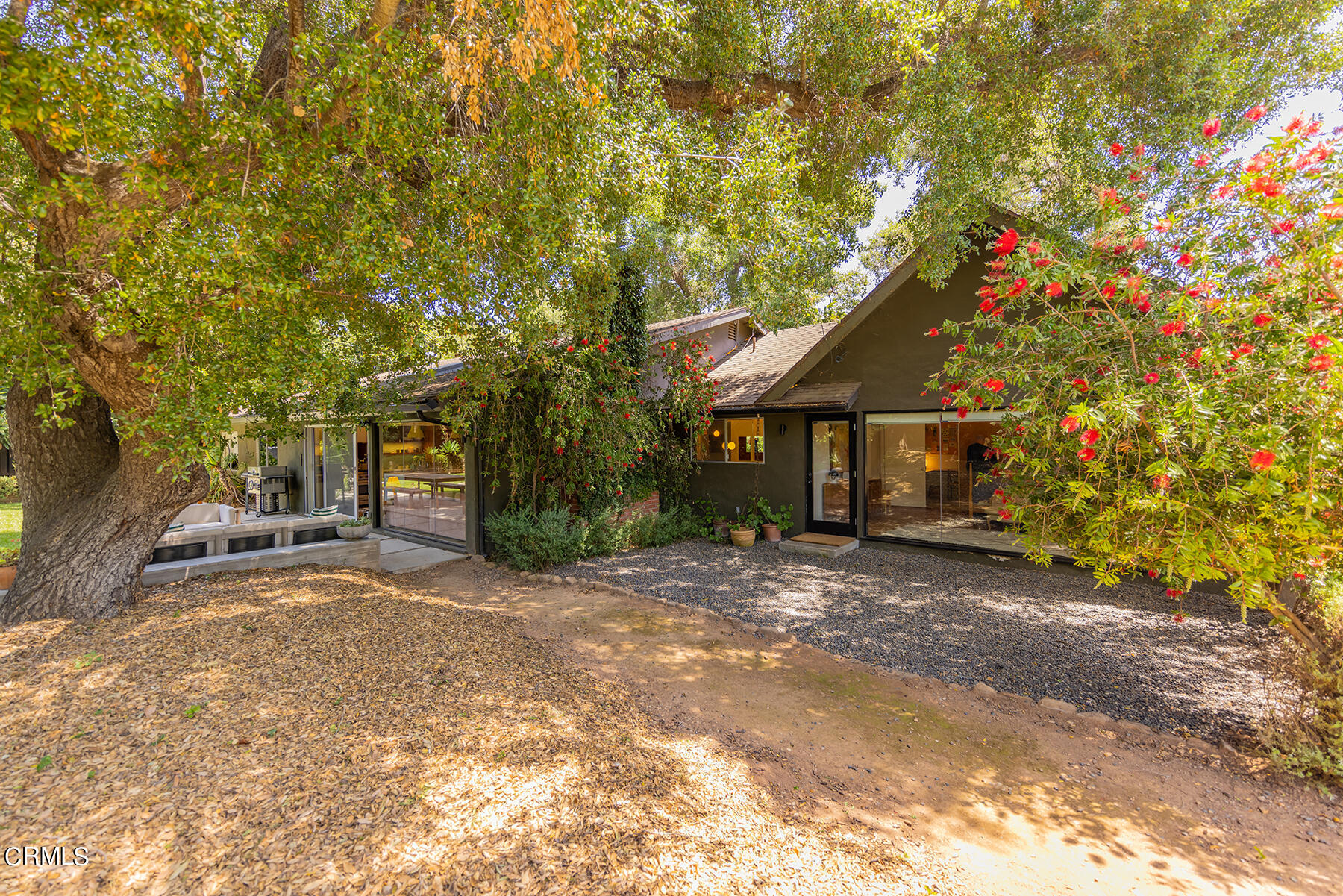 712 Cuyama Road Ojai, CA 93023 - Photo 26 of 50 a view of a house with a tree