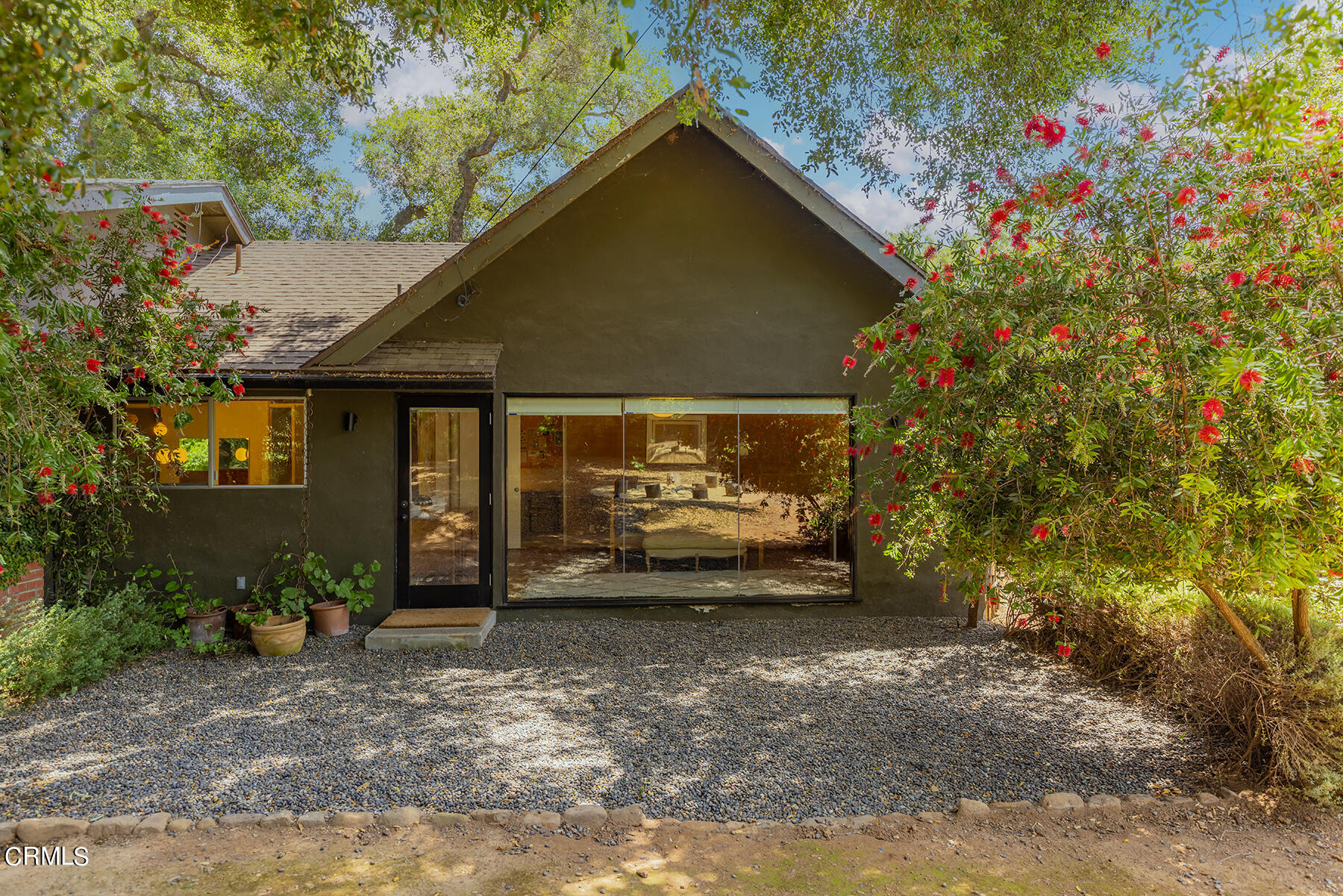 712 Cuyama Road Ojai, CA 93023 - Photo 28 of 50 a view of a house with a yard
